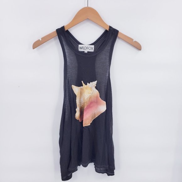 Wildfox Tops - Wildfox Women's Seashell Raceback Tank Top